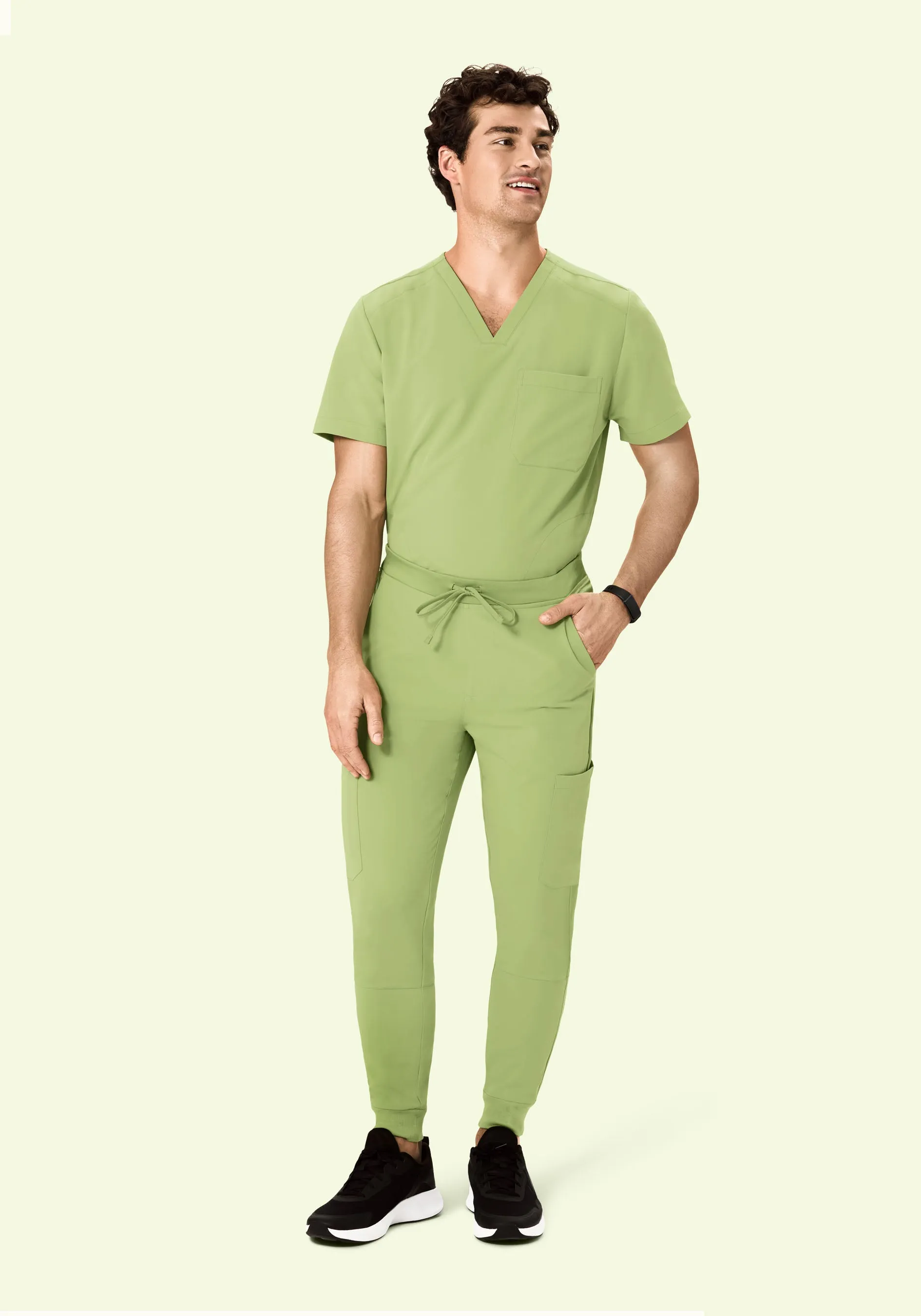 7 Pocket Joggers Fern