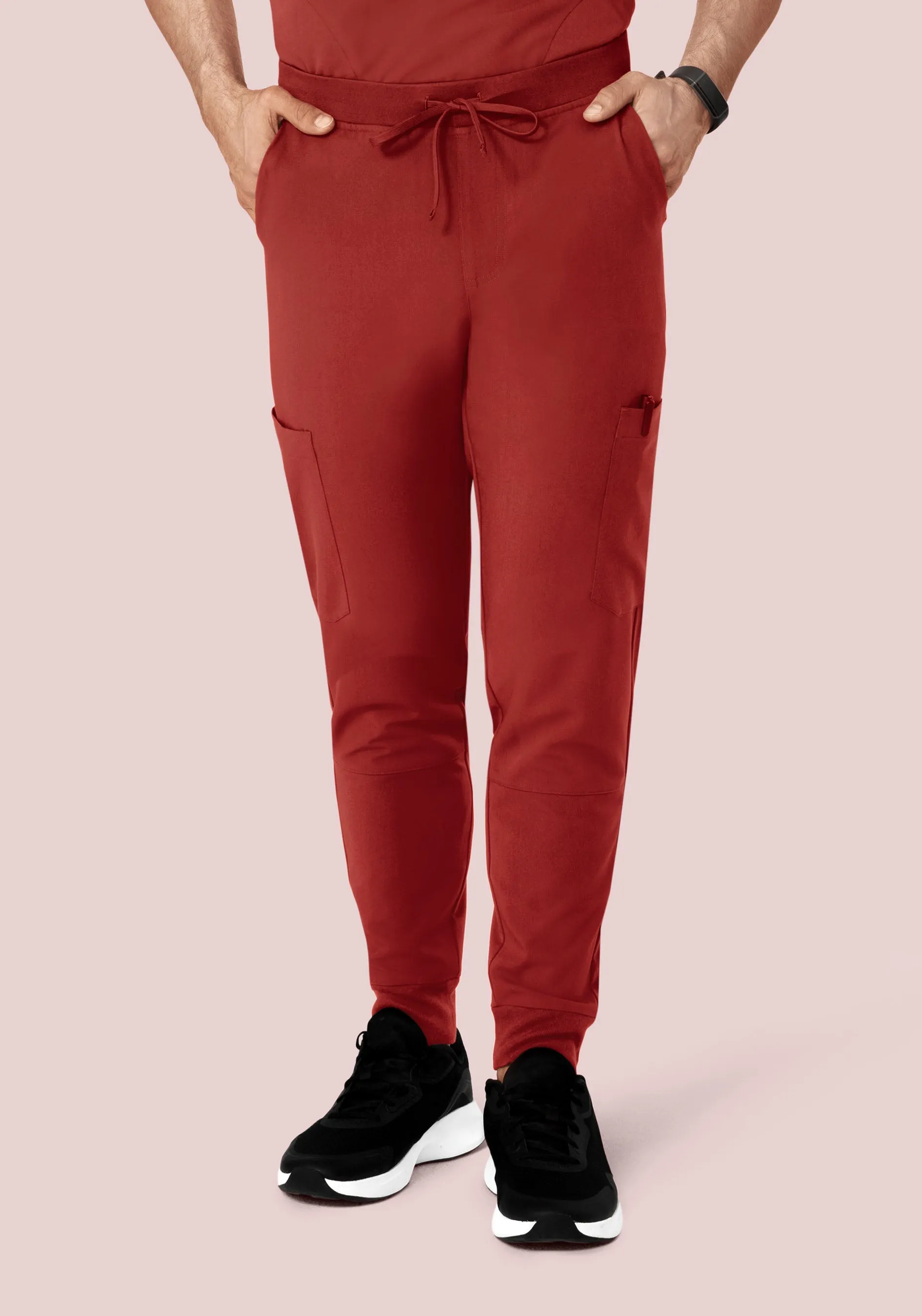 7 Pocket Joggers Rosewood