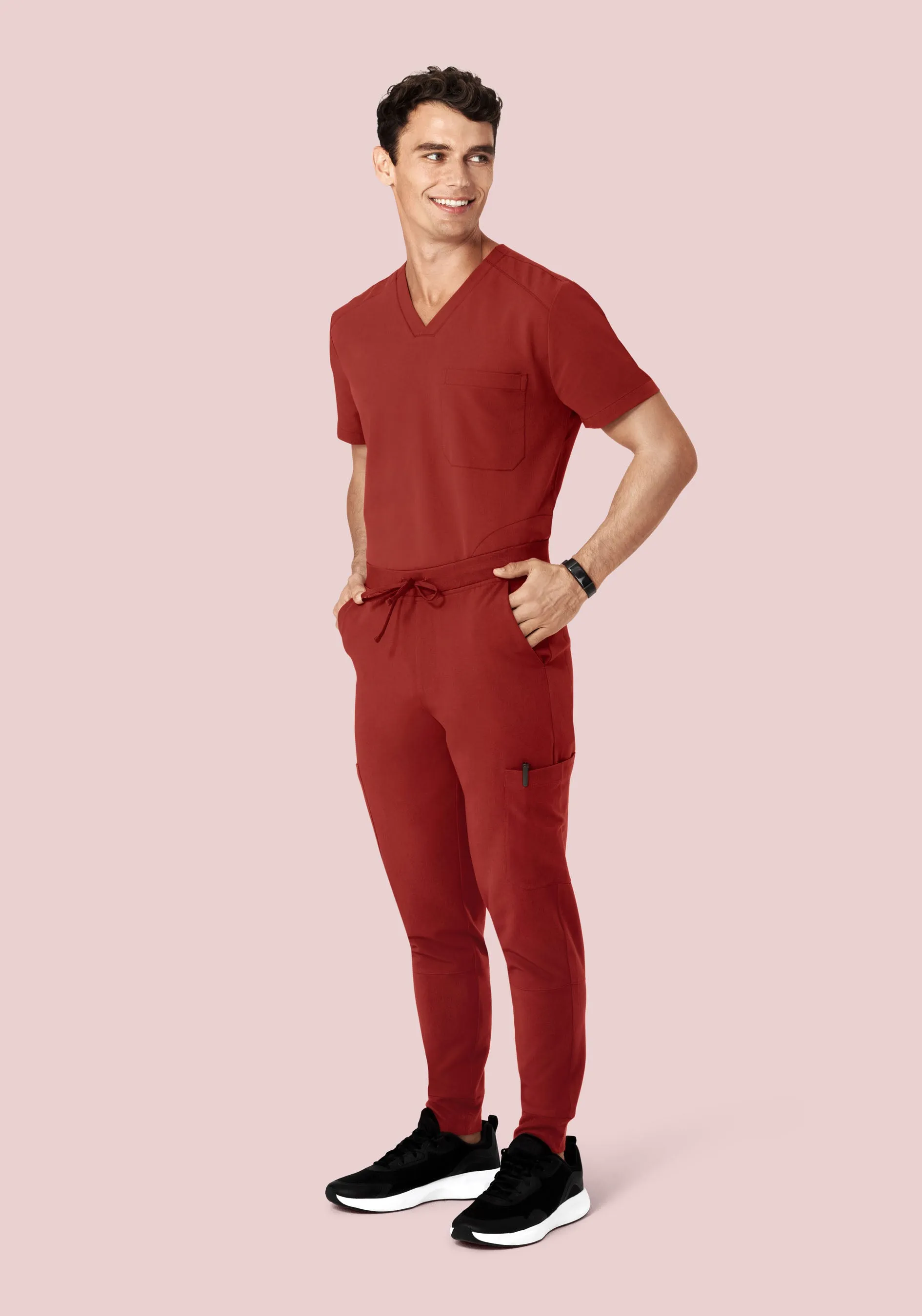 7 Pocket Joggers Rosewood