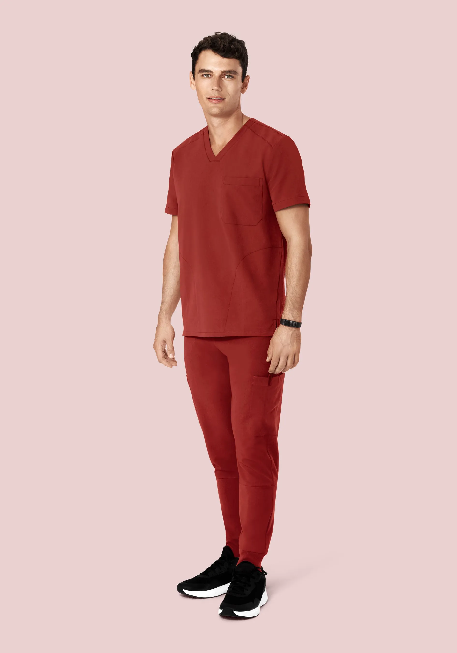 7 Pocket Joggers Rosewood