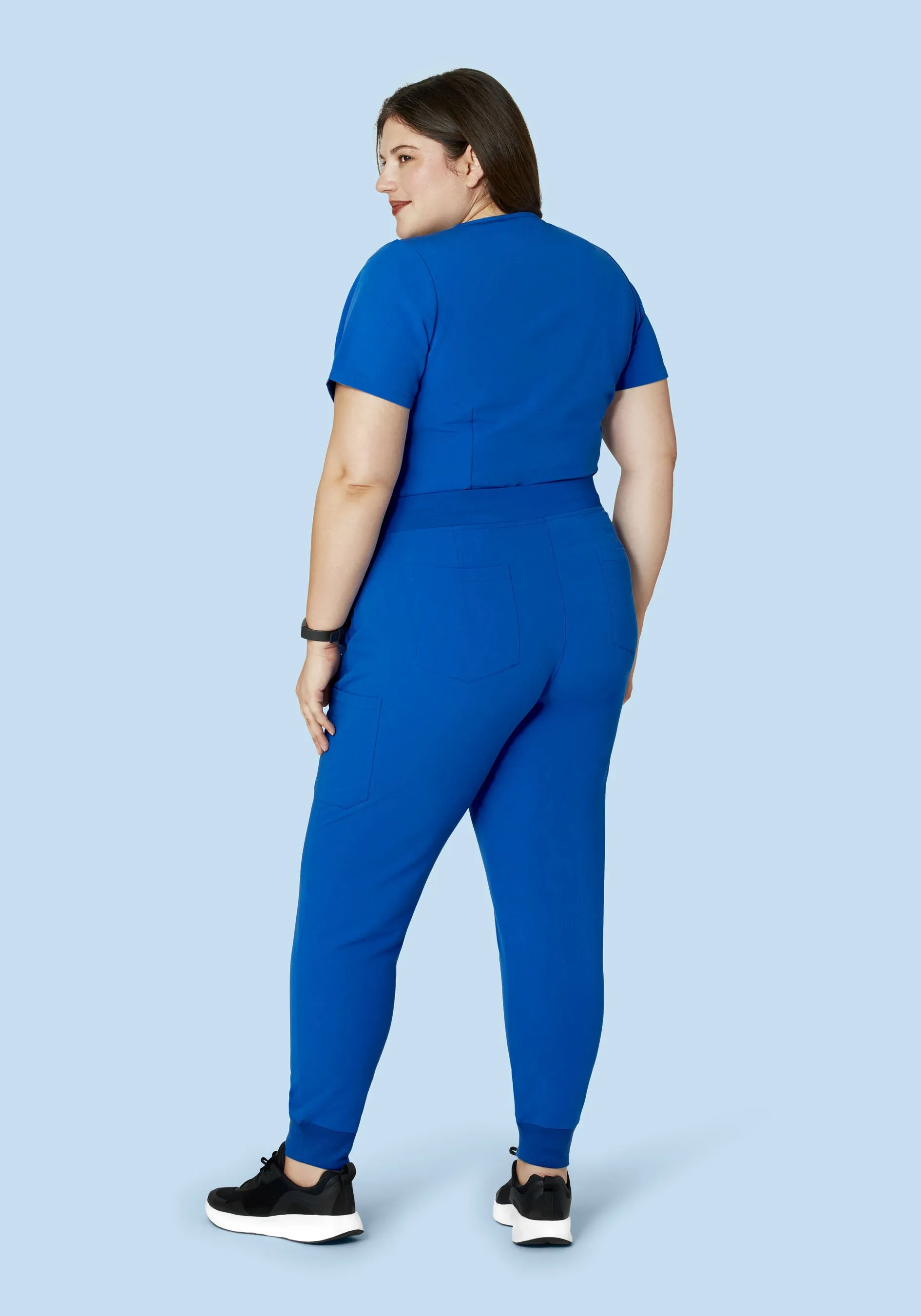 9 Pocket Joggers Cobalt