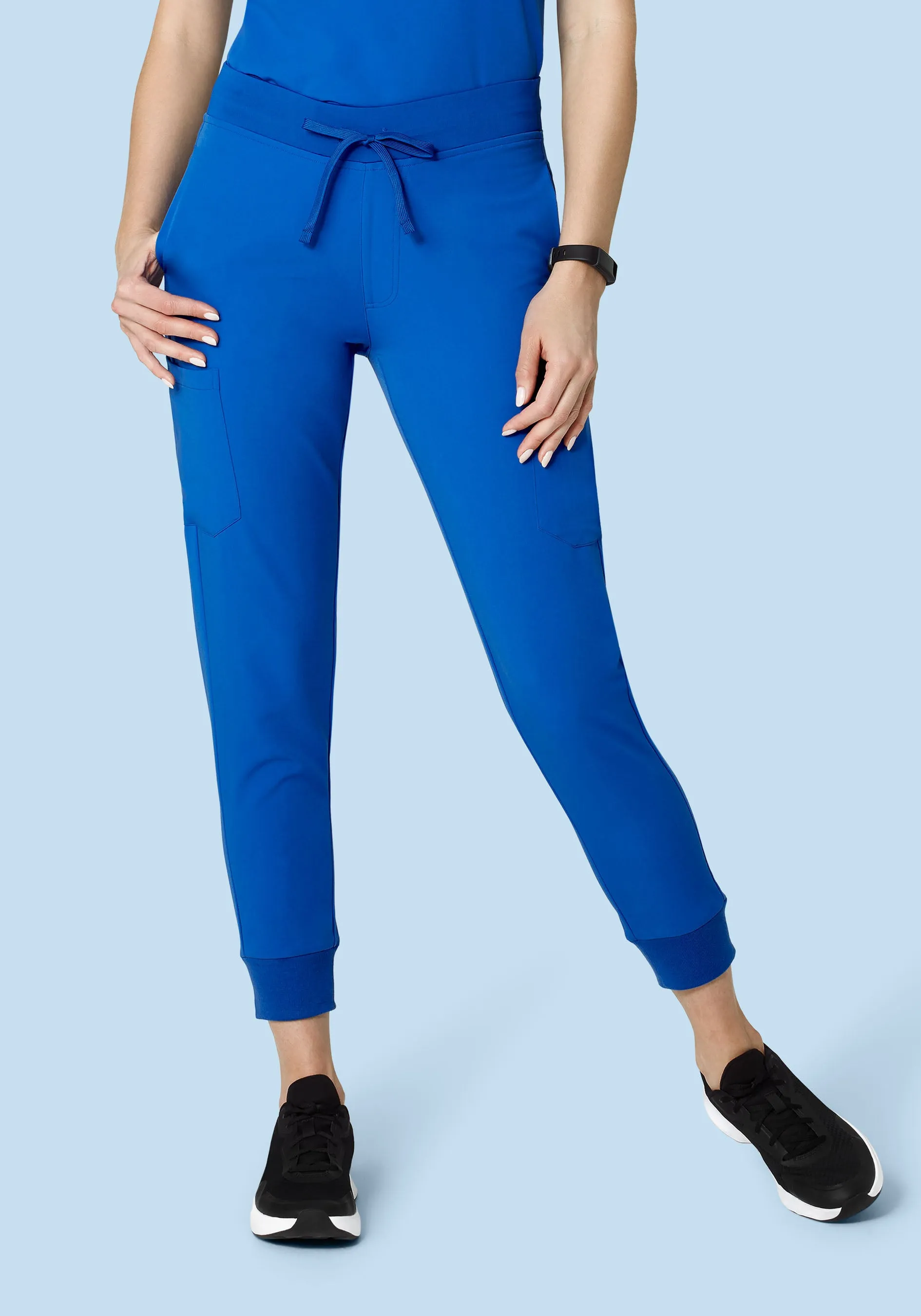 9 Pocket Joggers Cobalt
