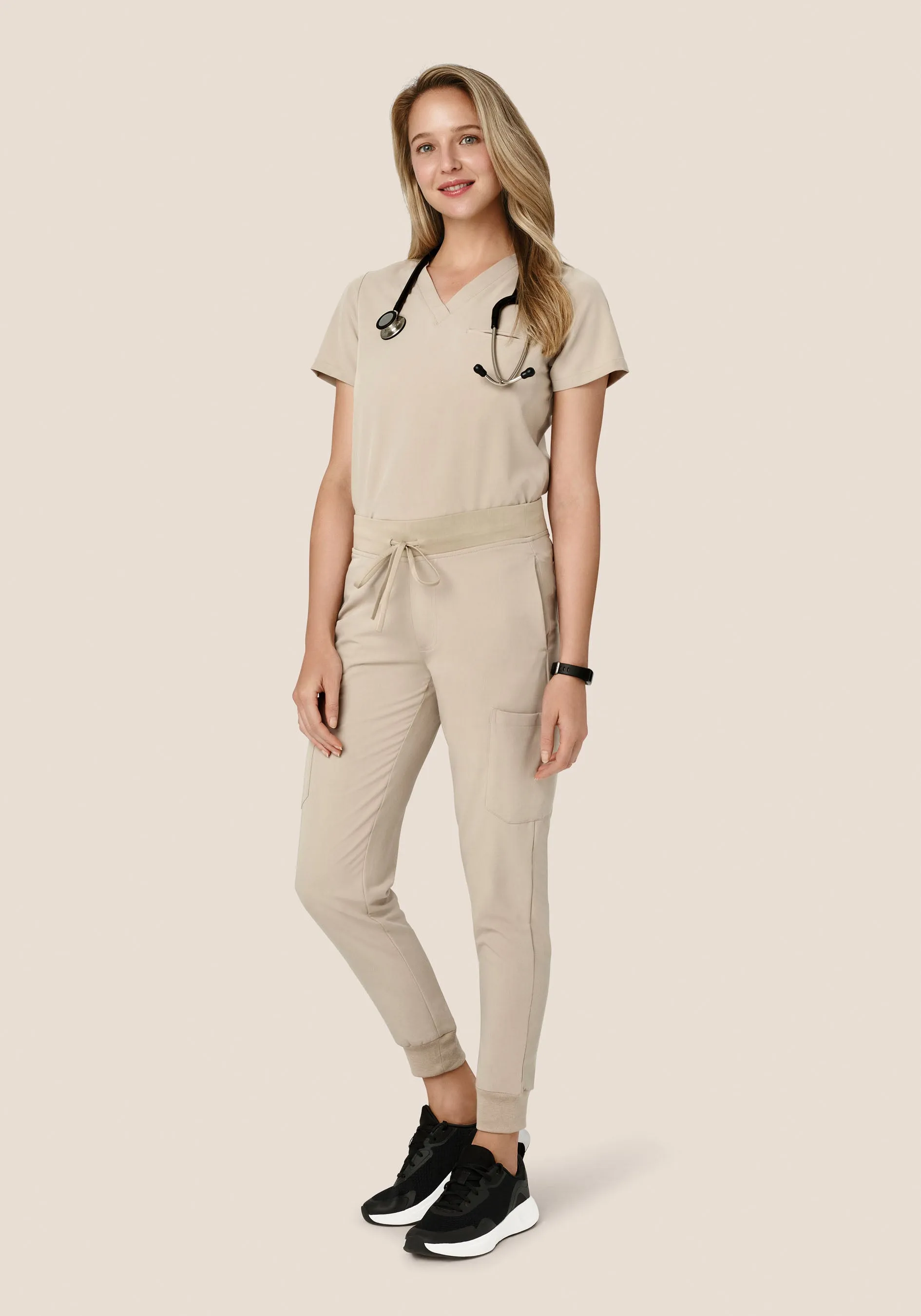 9 Pocket Joggers Khaki