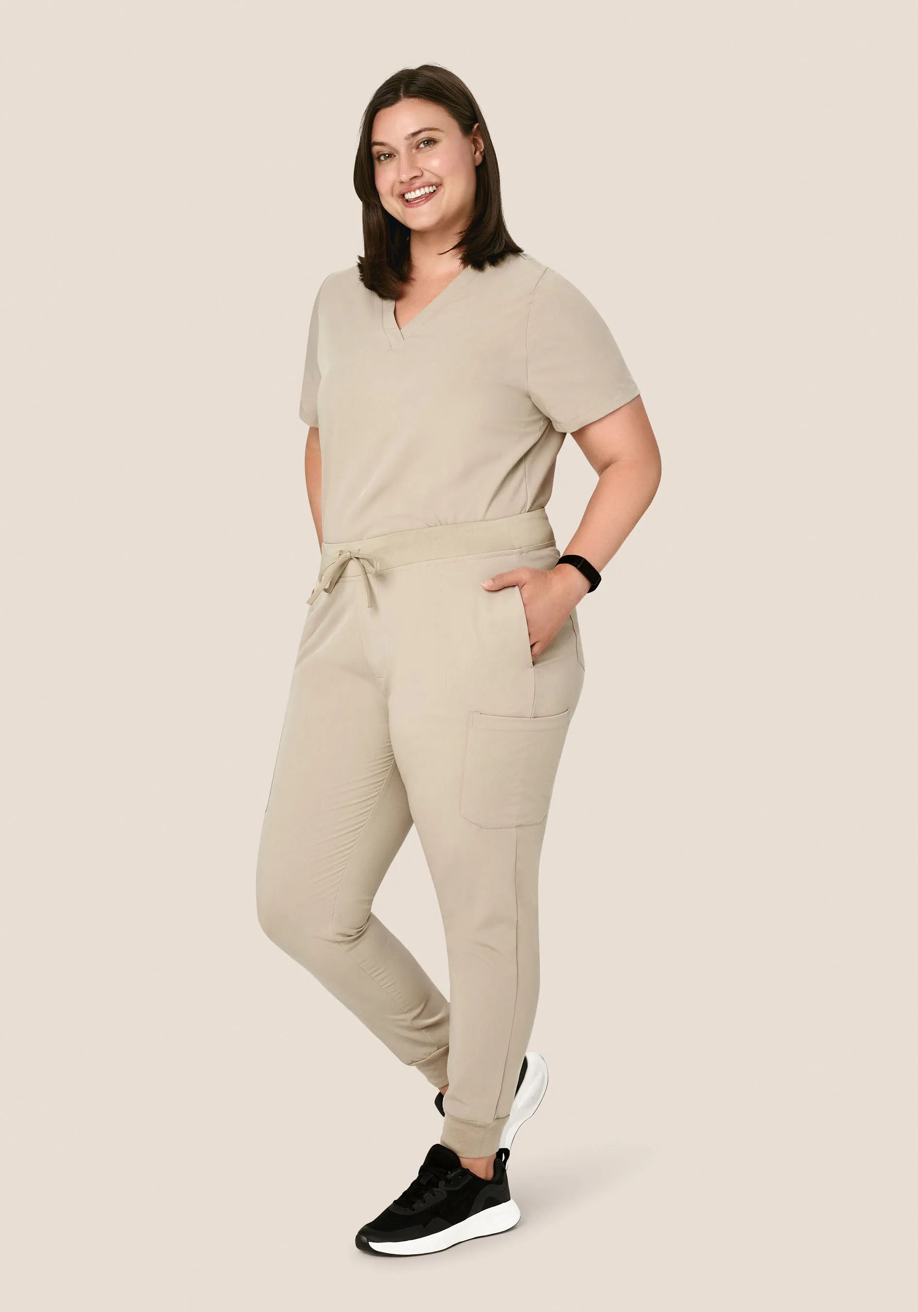 9 Pocket Joggers Khaki
