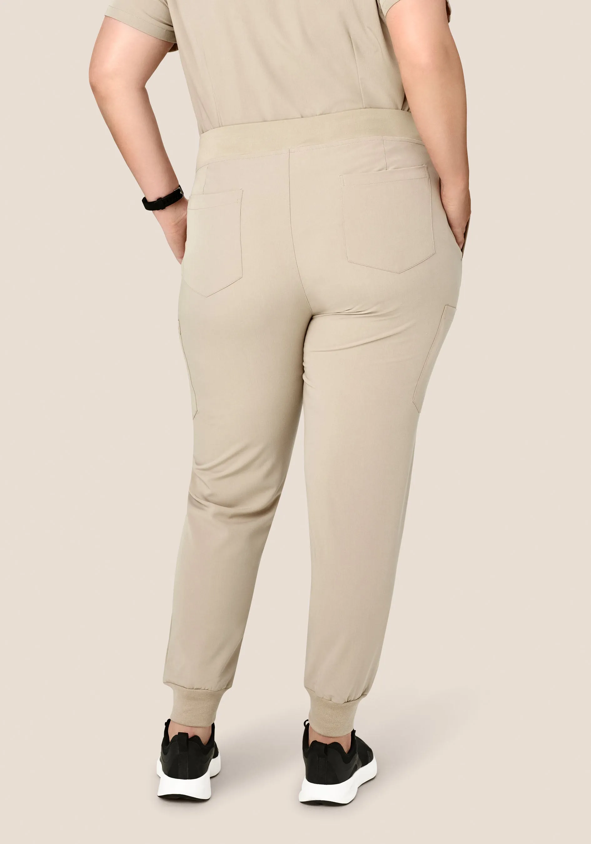9 Pocket Joggers Khaki