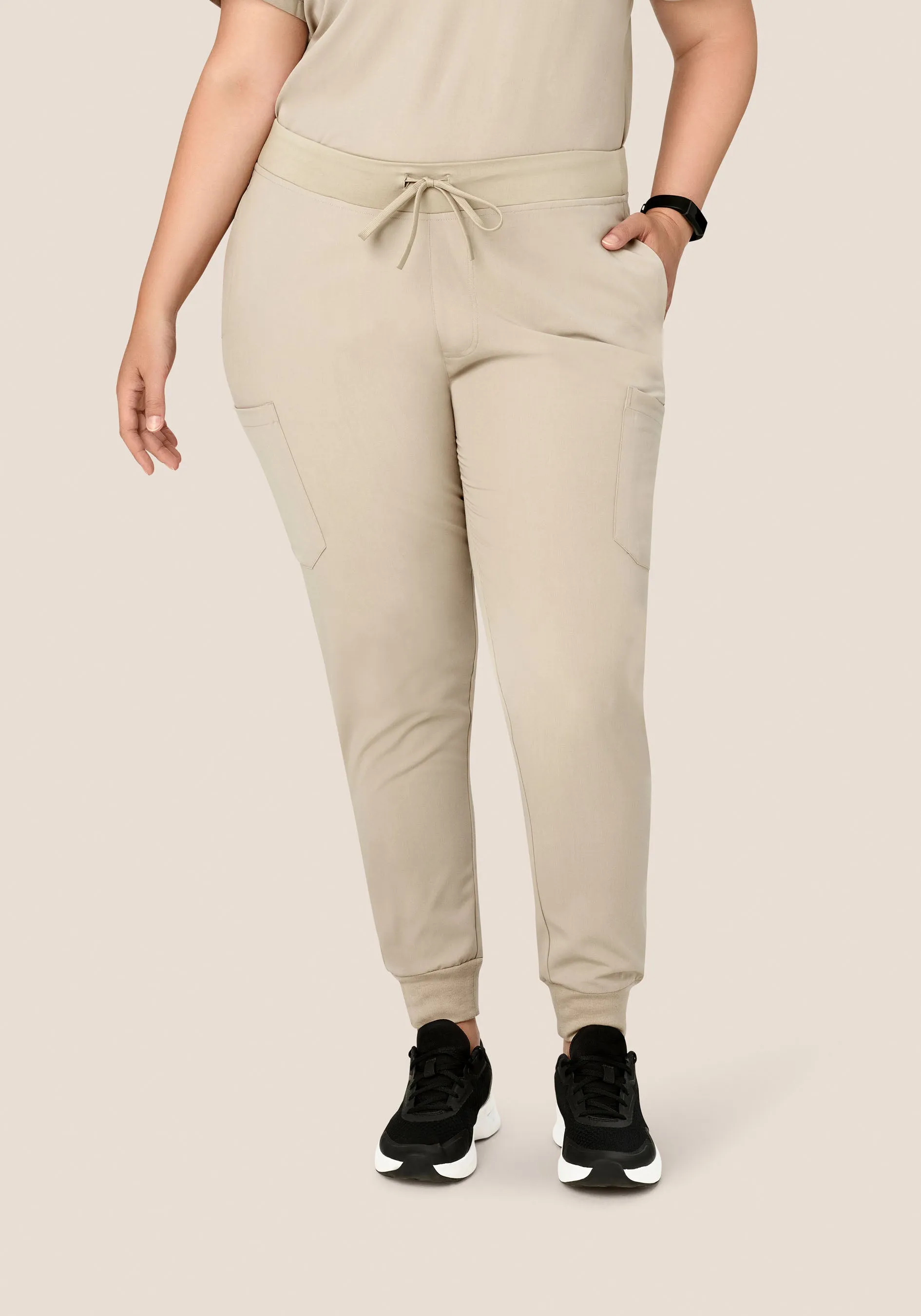 9 Pocket Joggers Khaki