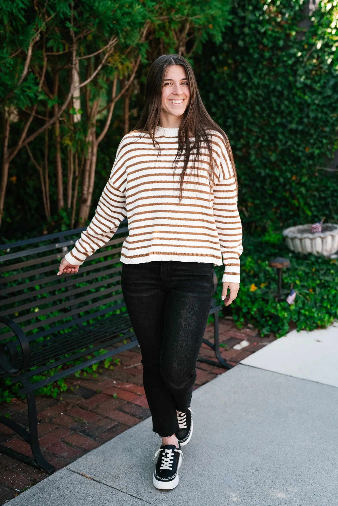 All My Stripes Knit Sweater