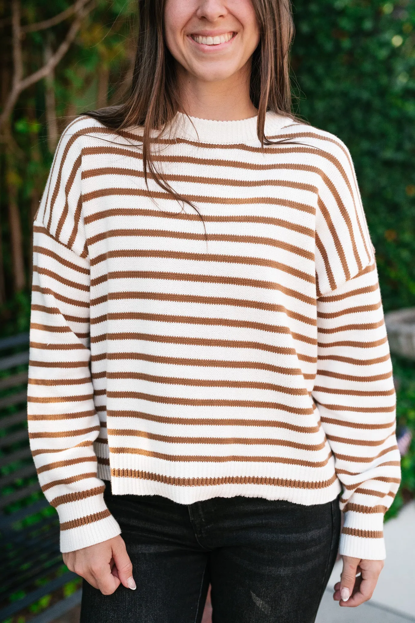 All My Stripes Knit Sweater
