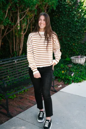 All My Stripes Knit Sweater