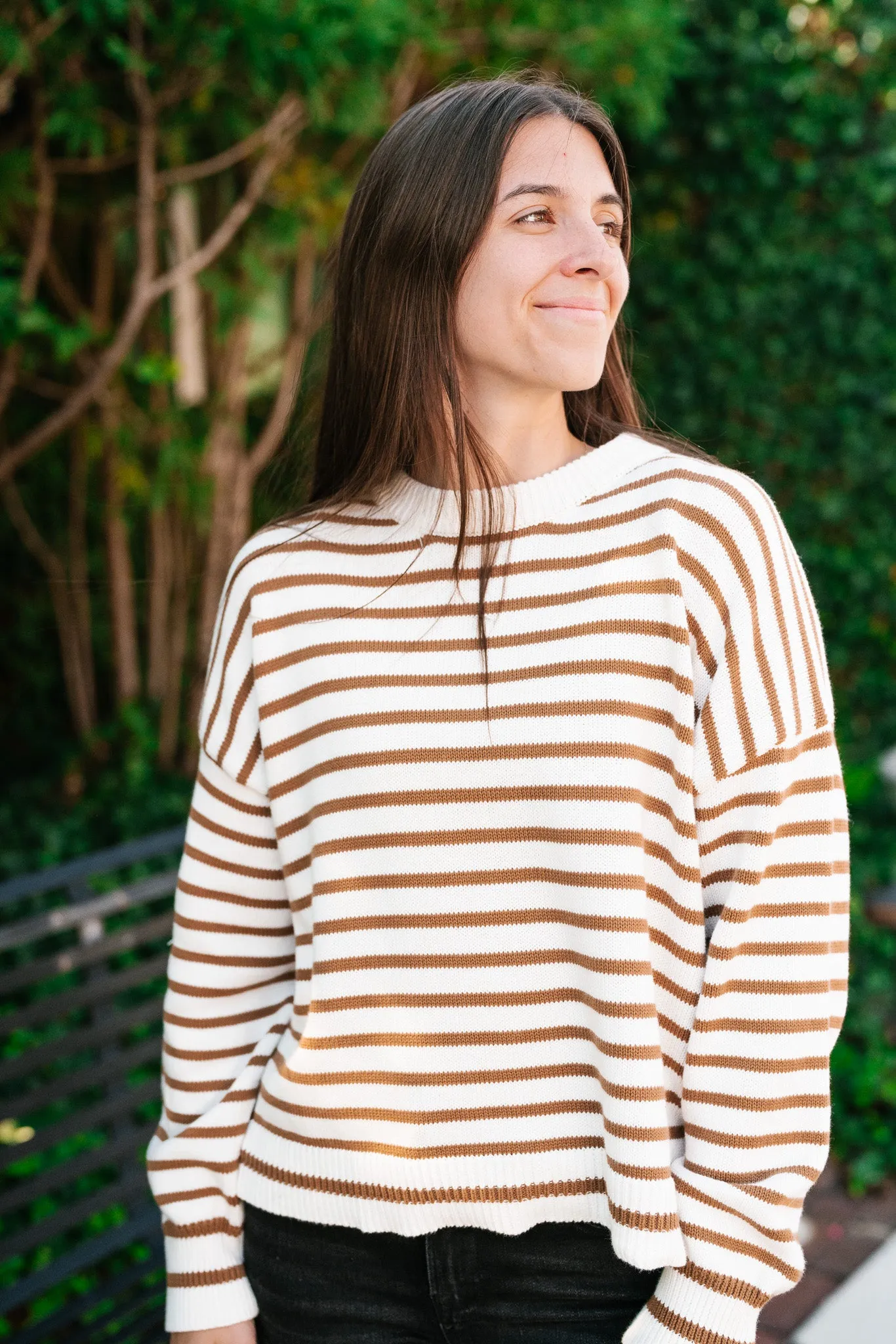 All My Stripes Knit Sweater