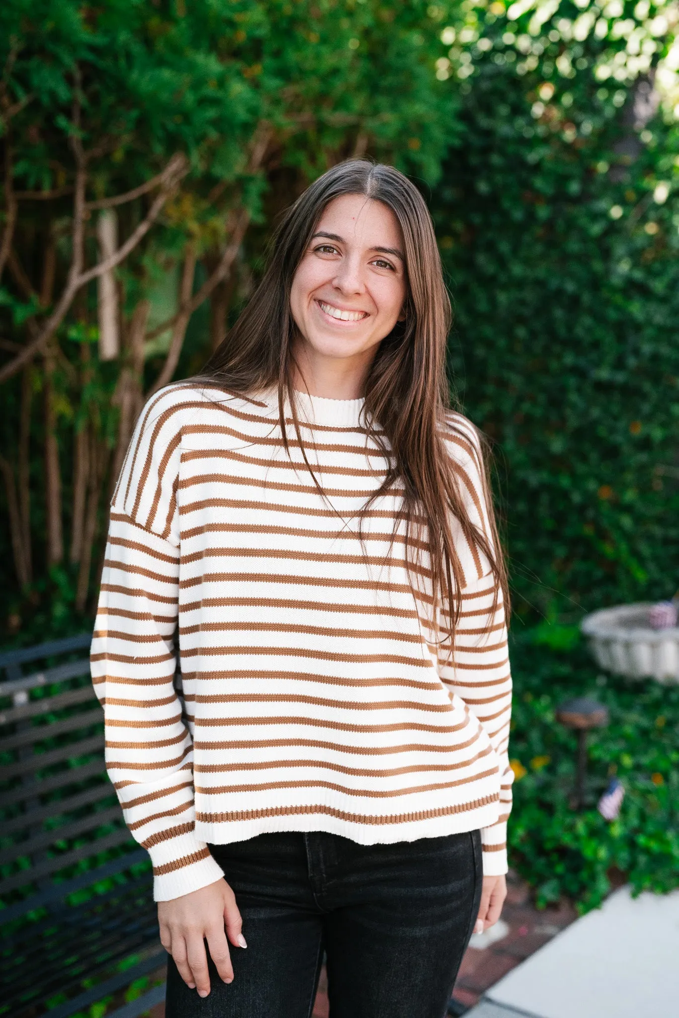 All My Stripes Knit Sweater
