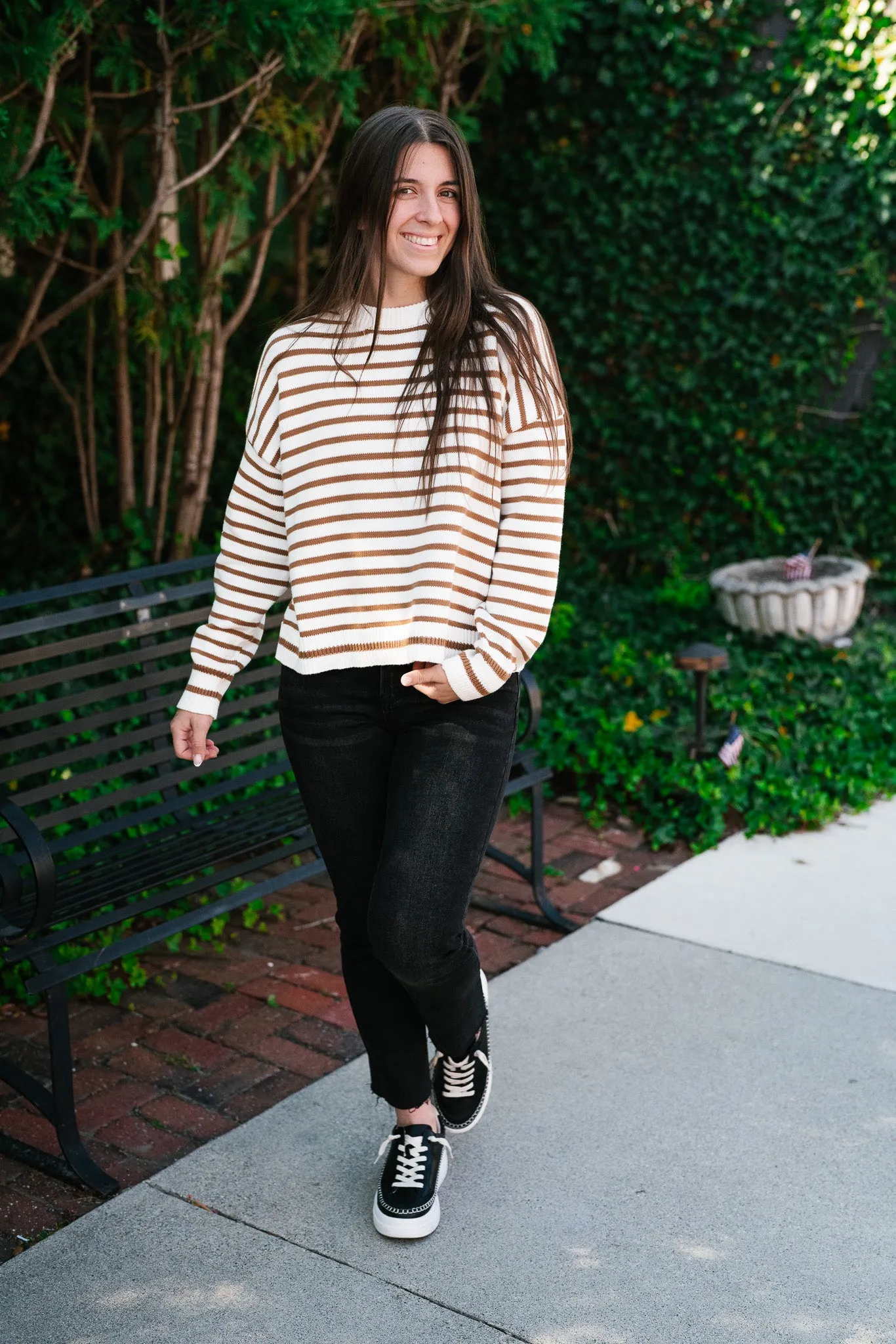 All My Stripes Knit Sweater