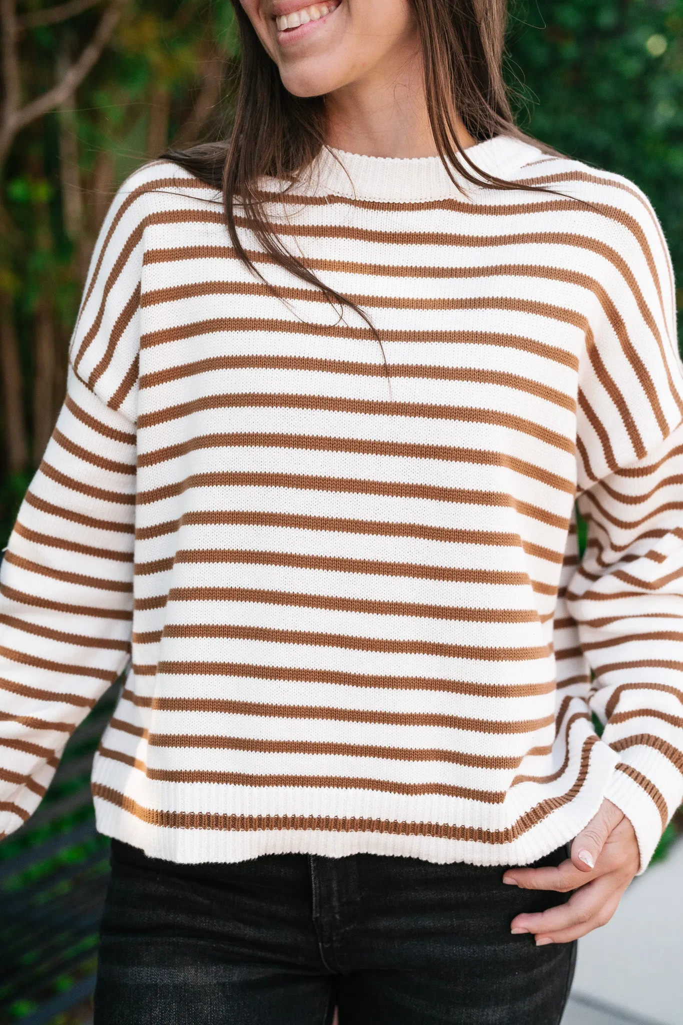 All My Stripes Knit Sweater