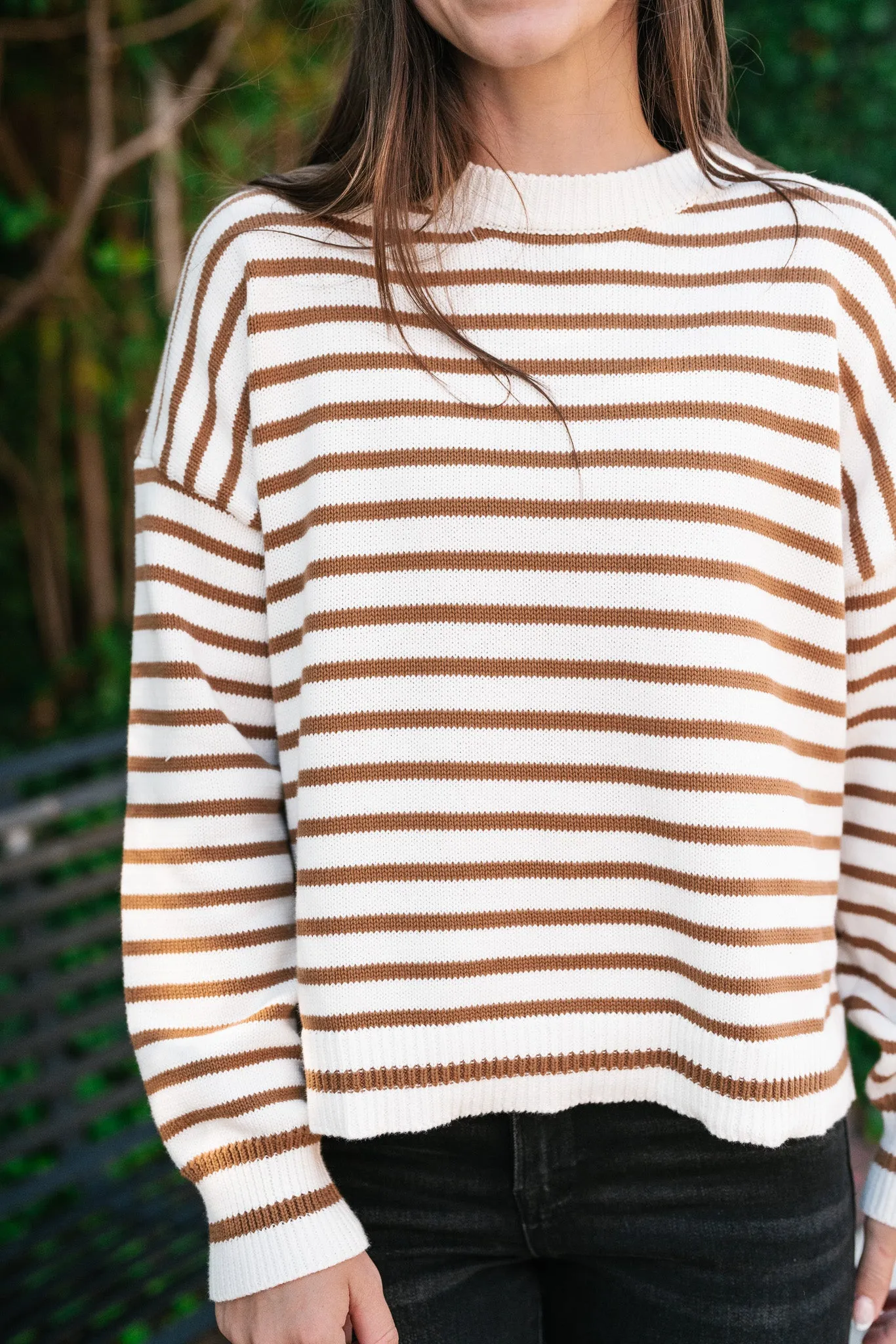 All My Stripes Knit Sweater