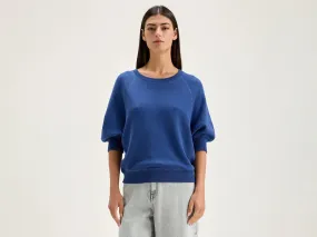 Anglet crew-neck sweater (242 / W / BLUE JEANS)