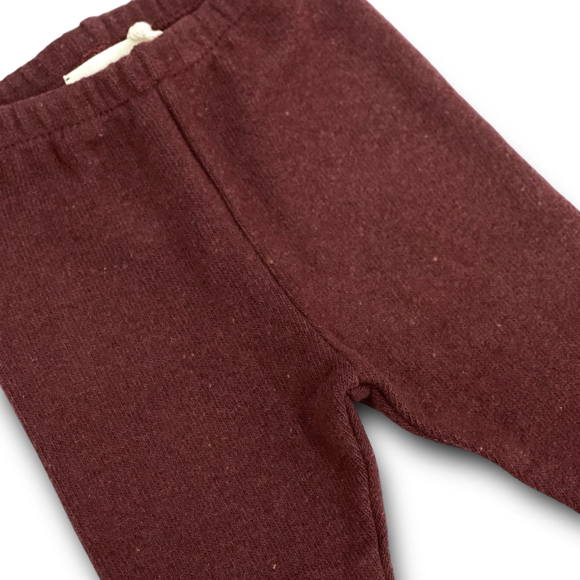 Babe And Tess Burgundy Leggings