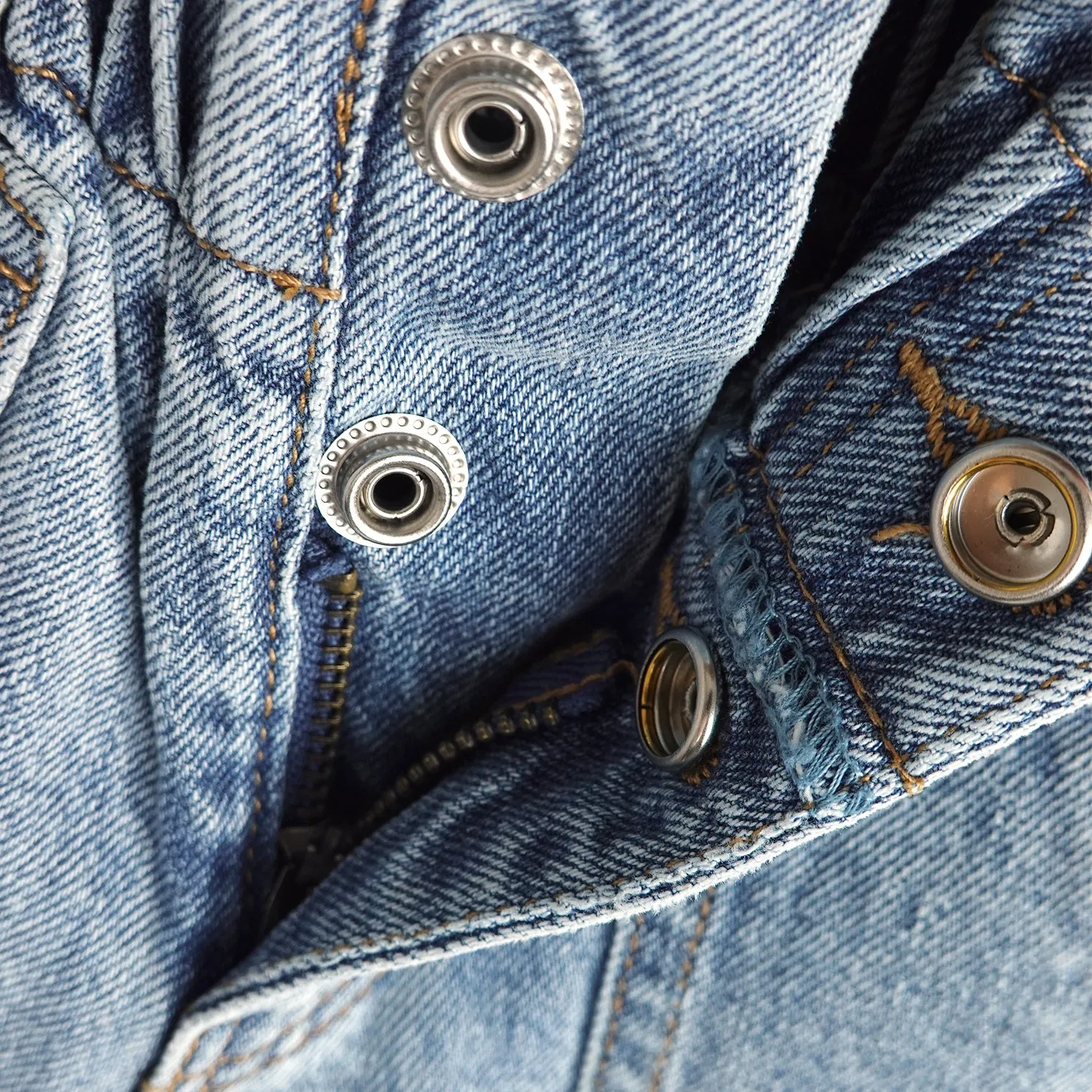 Baby Girls Jeans,Toddler Elastic Waist with D-ring Slant Pockets Wide-leg Denim Pants