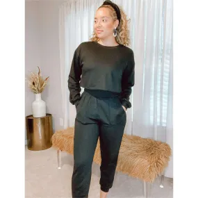 Britney Essential Jogger (Black)