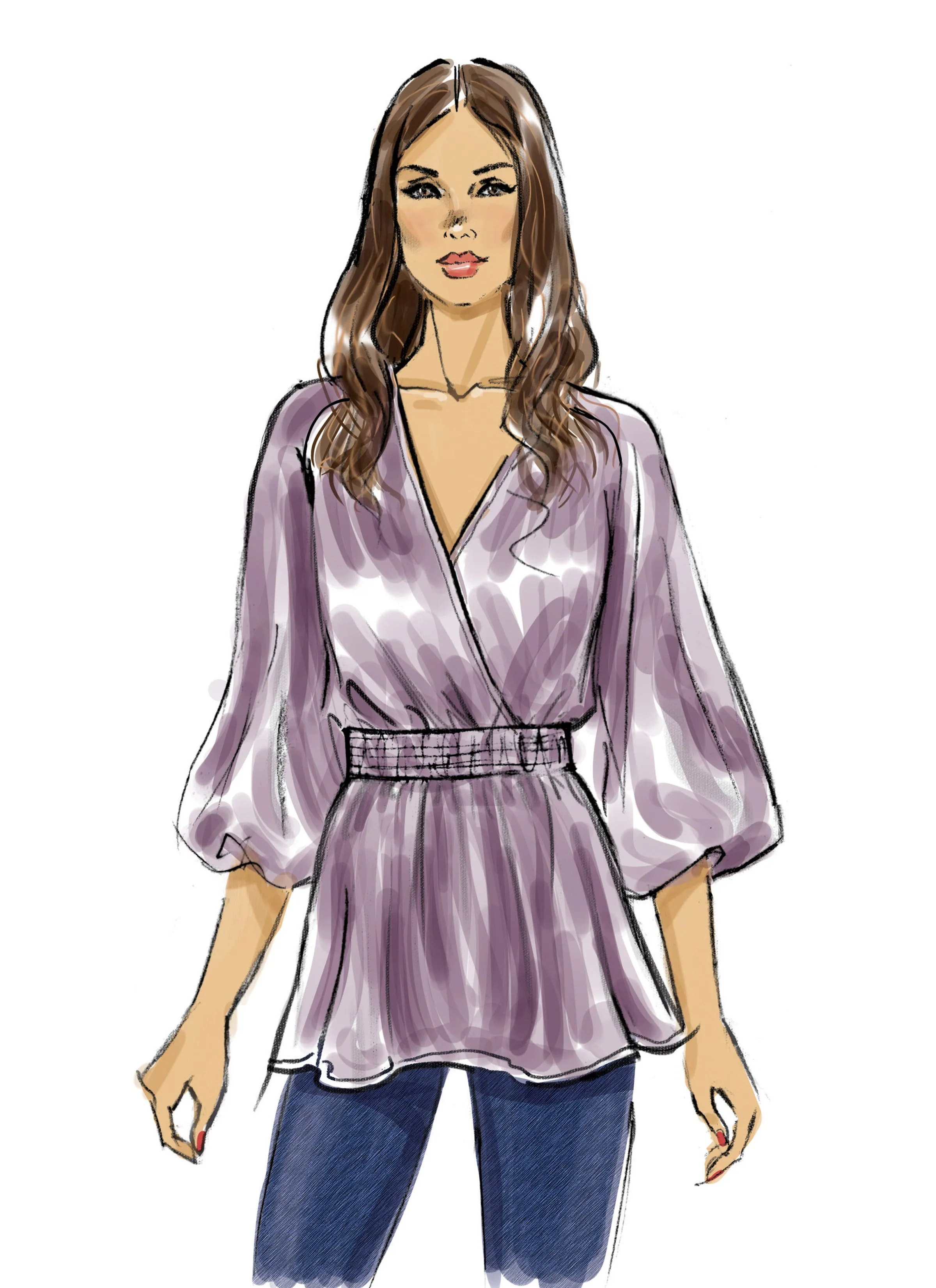 Butterick Sewing Pattern B6930 Misses' Top
