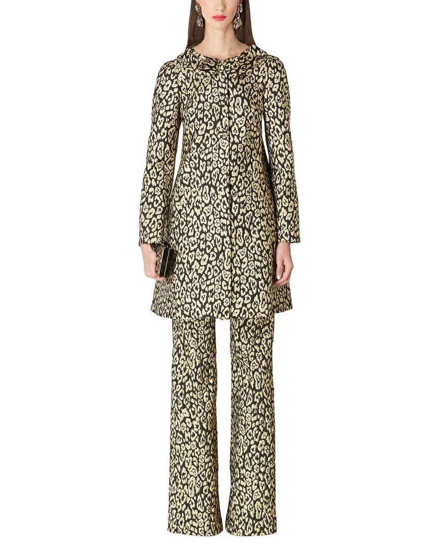 Carolina Herrera Trapeze Collared Coat