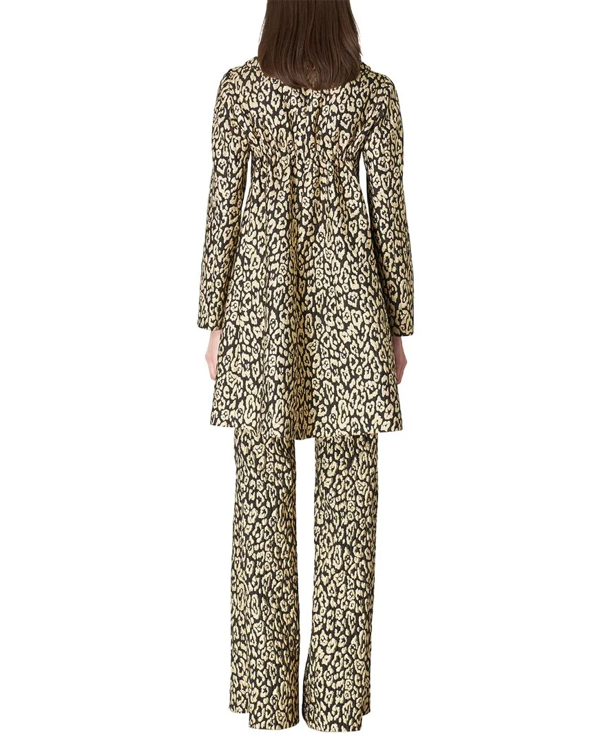 Carolina Herrera Trapeze Collared Coat