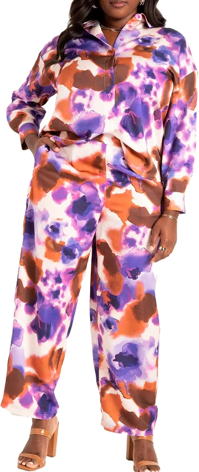 Catherines Women's Plus Size Breezeway Georgette Blouse