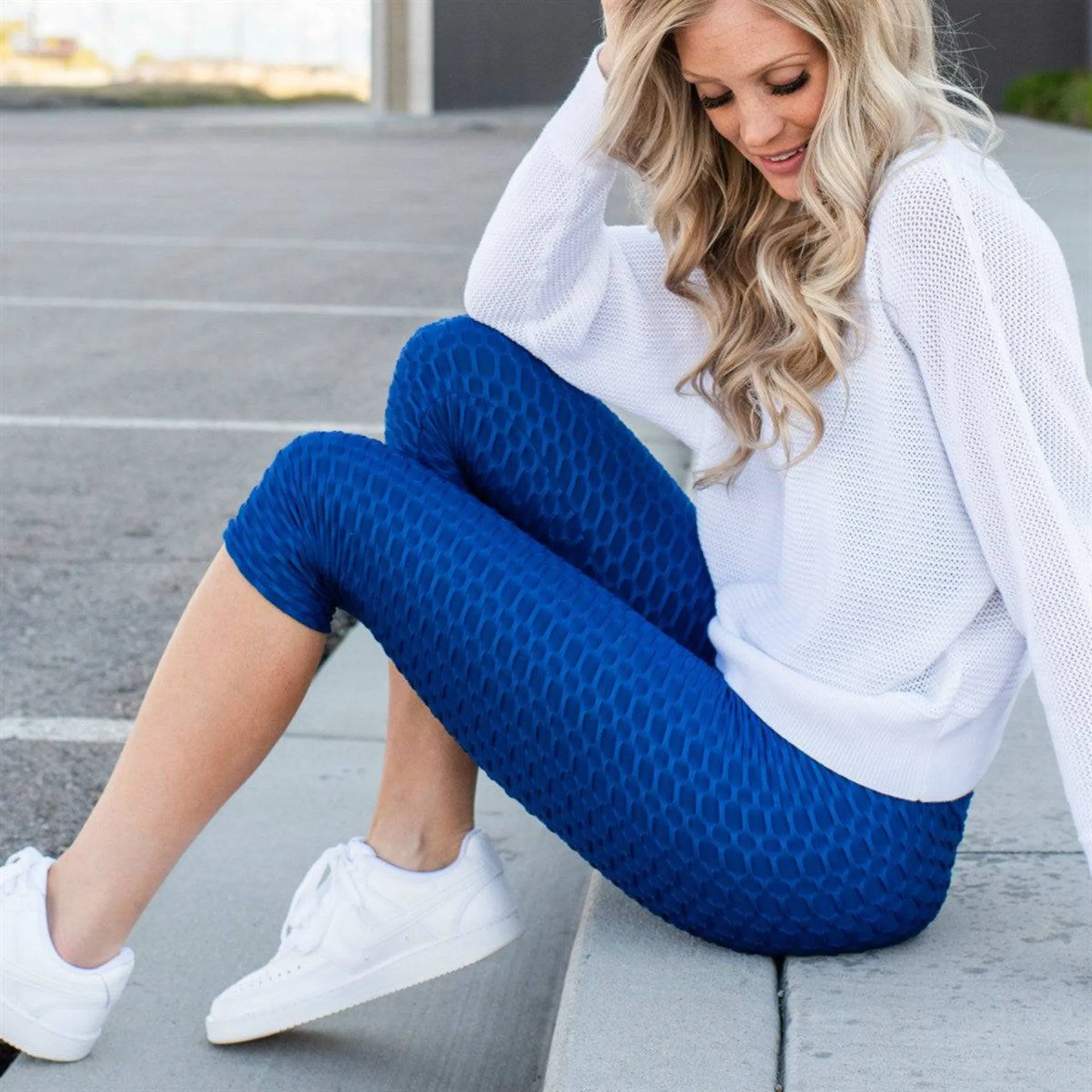 Cellulite Hiding Capri Leggings | New Mix