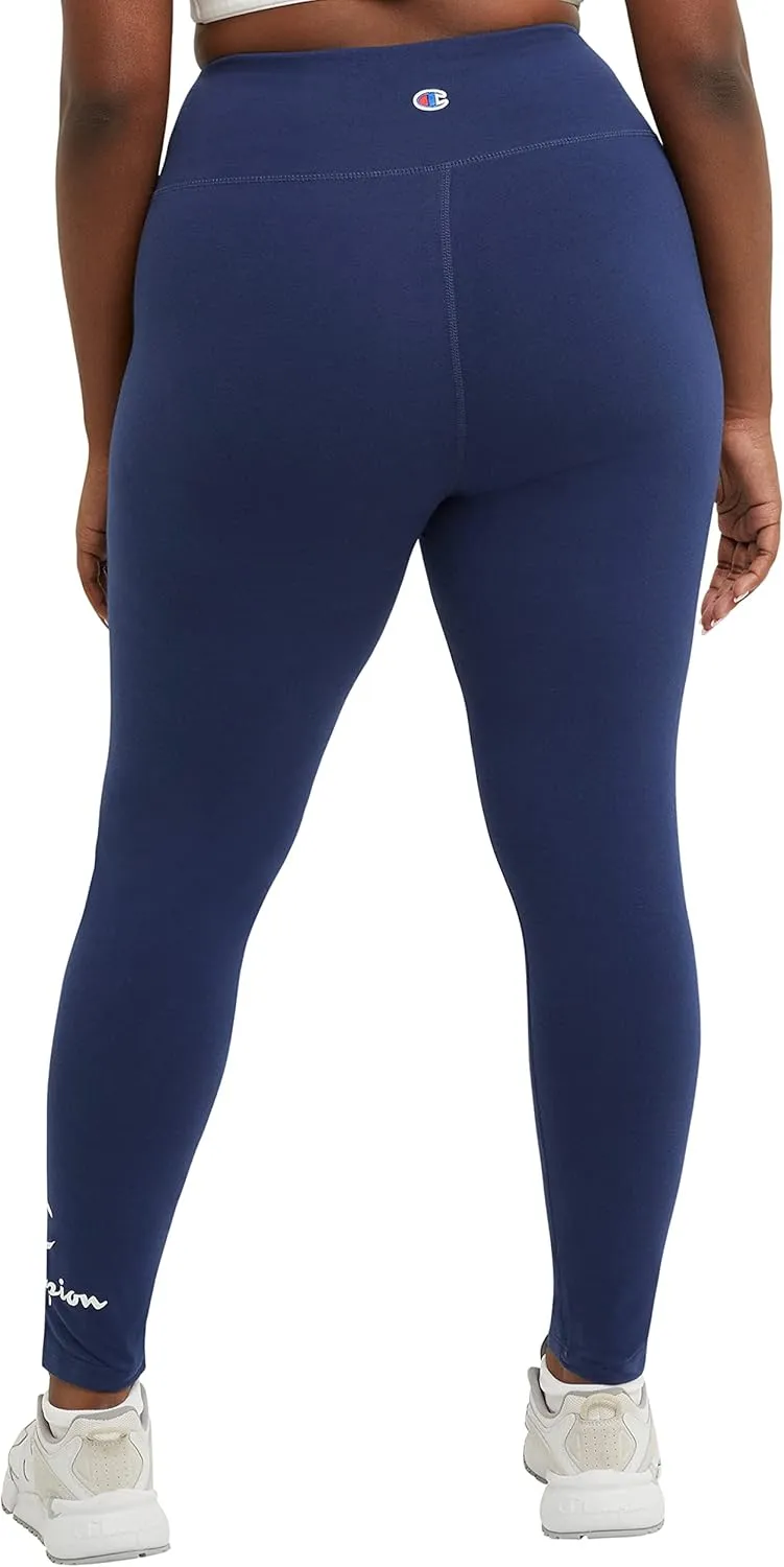 Champion Women'S Leggings, Authentic, Moisture Wicking, 7/8 Leggings For Women, 25 (Plus Size Available)