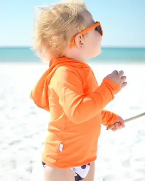 Cheeky Cloth Neon Orange Rashguard