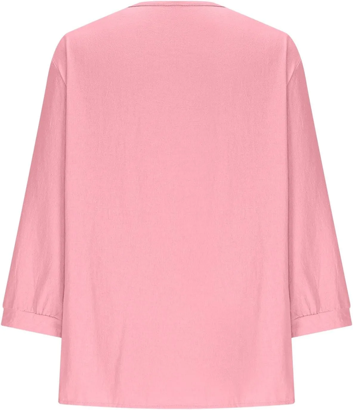 Cotton Linen Shirts for Women Long Sleeve Ruffle Collar Blouse Summer Tops Loose Lightweight Flowy Beach Outfits 2025