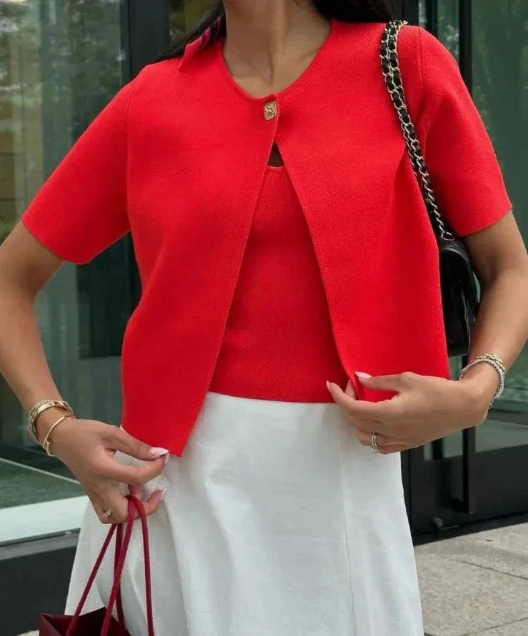 Emily - One button cardigan