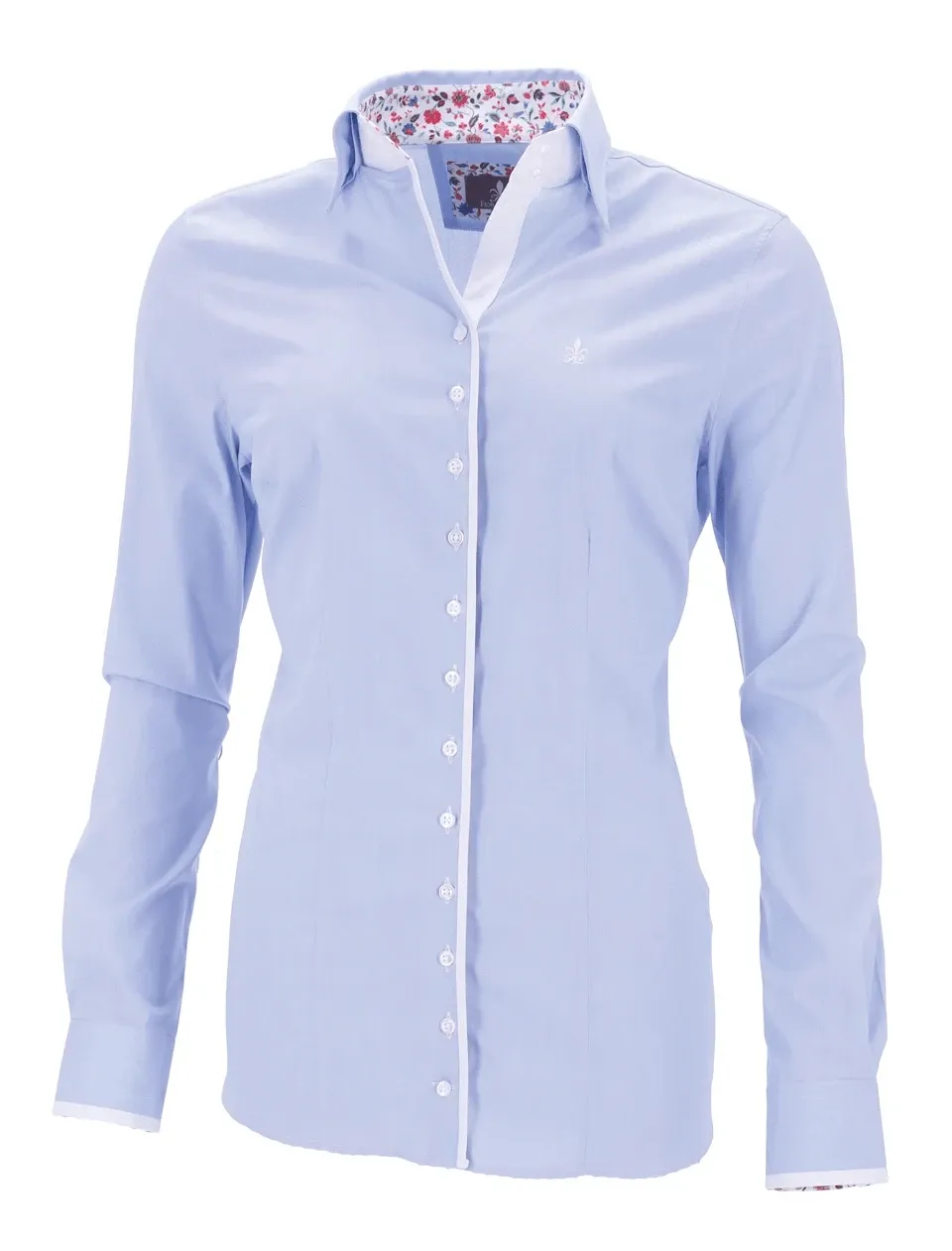 Fior da Liso - Leonie Luna Belle Blue Blouse - SS24