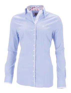Fior da Liso - Leonie Luna Belle Blue Blouse - SS24