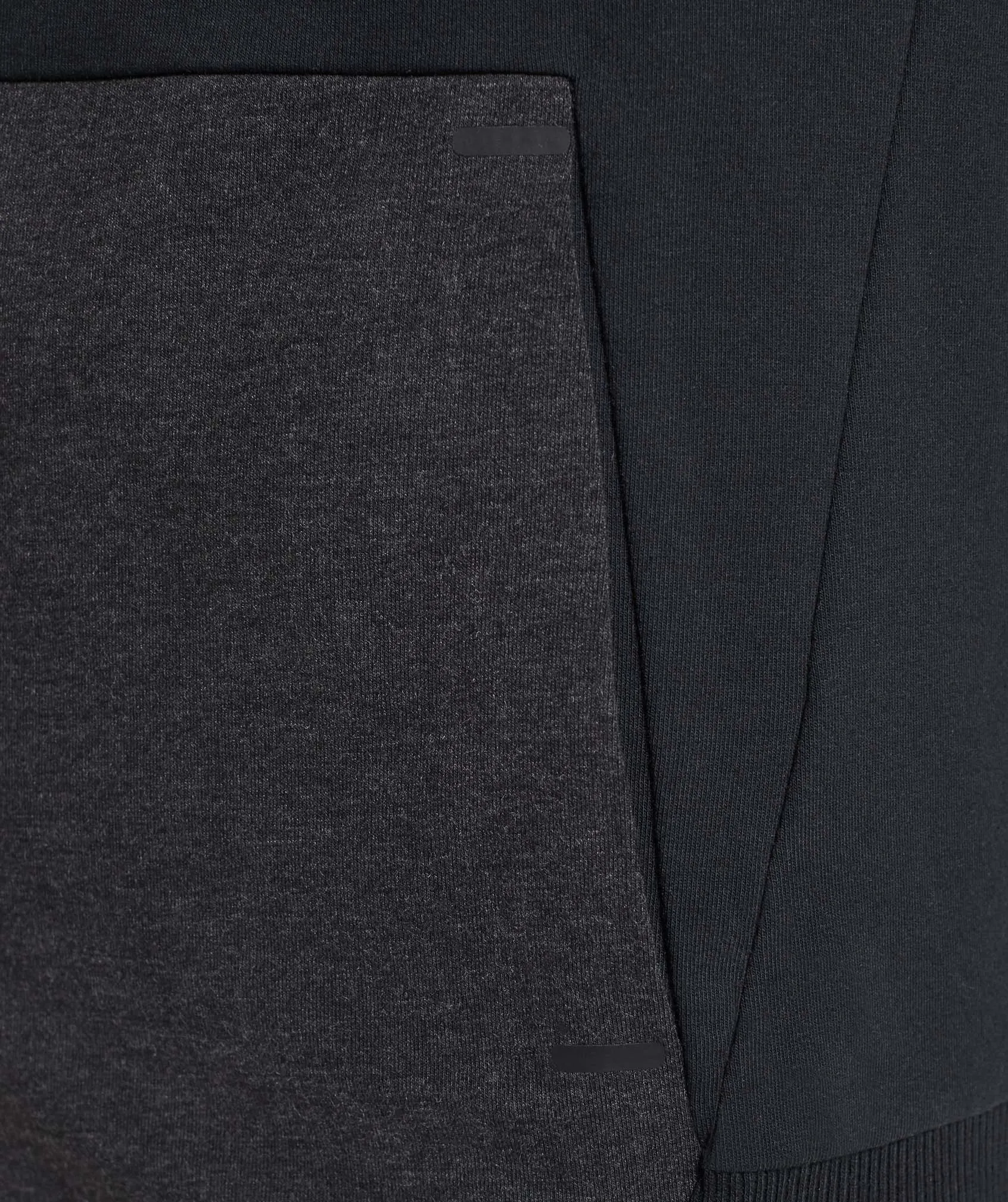 Gymshark Revive Zip Hoodie - Black/Black Marl