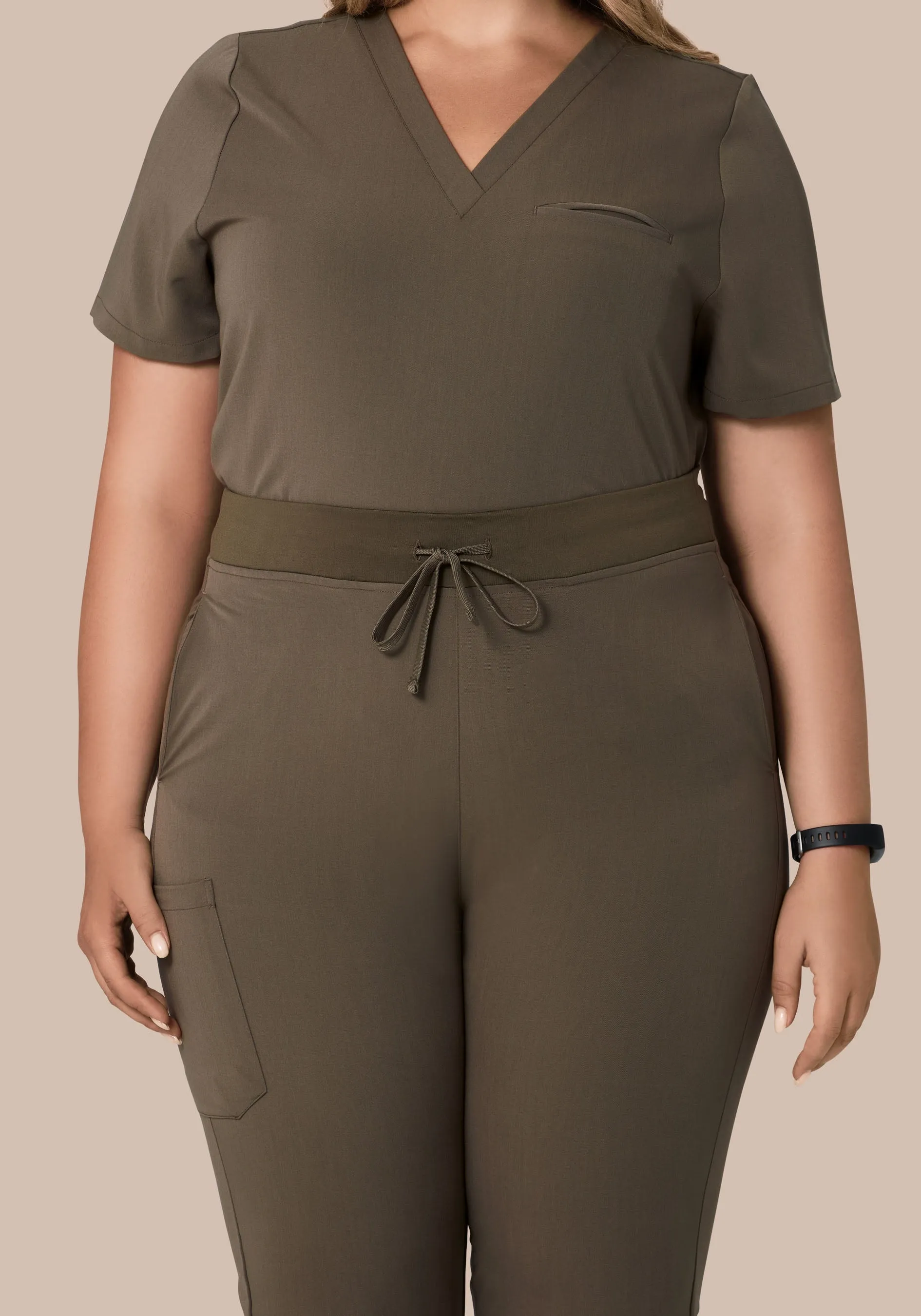 High Waisted Joggers Truffle