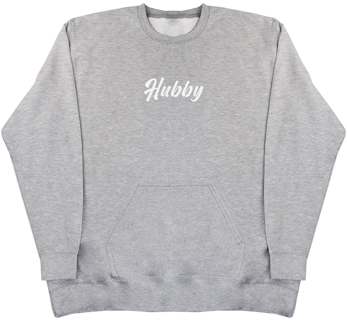 Hubby - Huge Oversized Hoodless Hoodie