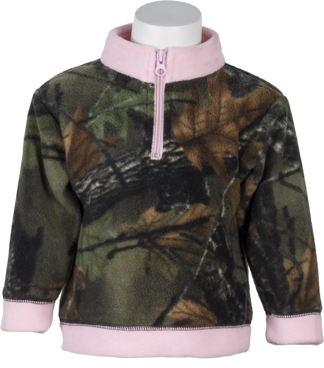 INFANT CAMO EVERYDAY EASY 1/4 ZIP JACKET