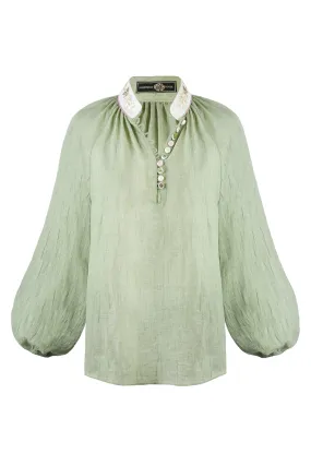 Ivy Blouse - Light Green
