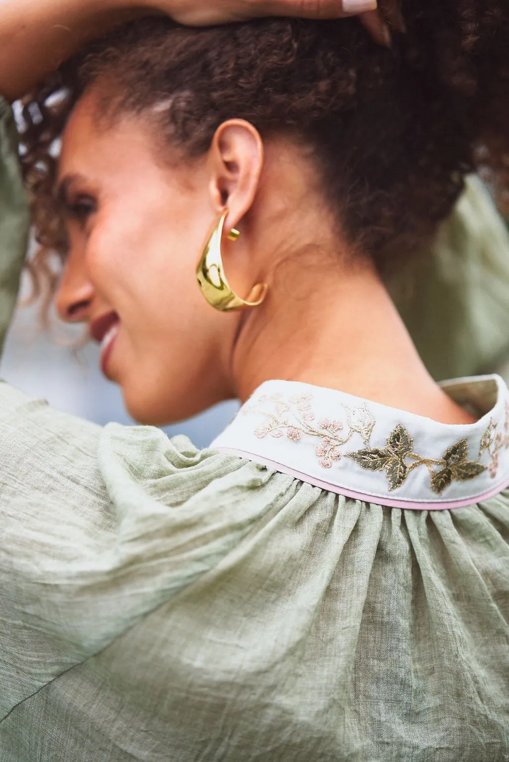 Ivy Blouse - Light Green