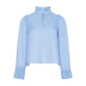 Jaelynn Blouse - Light Blue