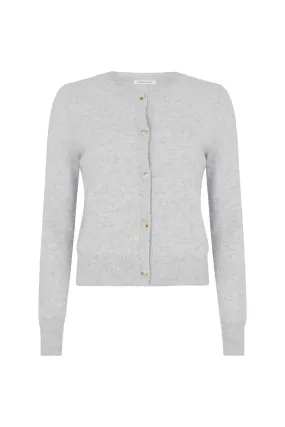 Kate Cashmere Cardigan - Grey