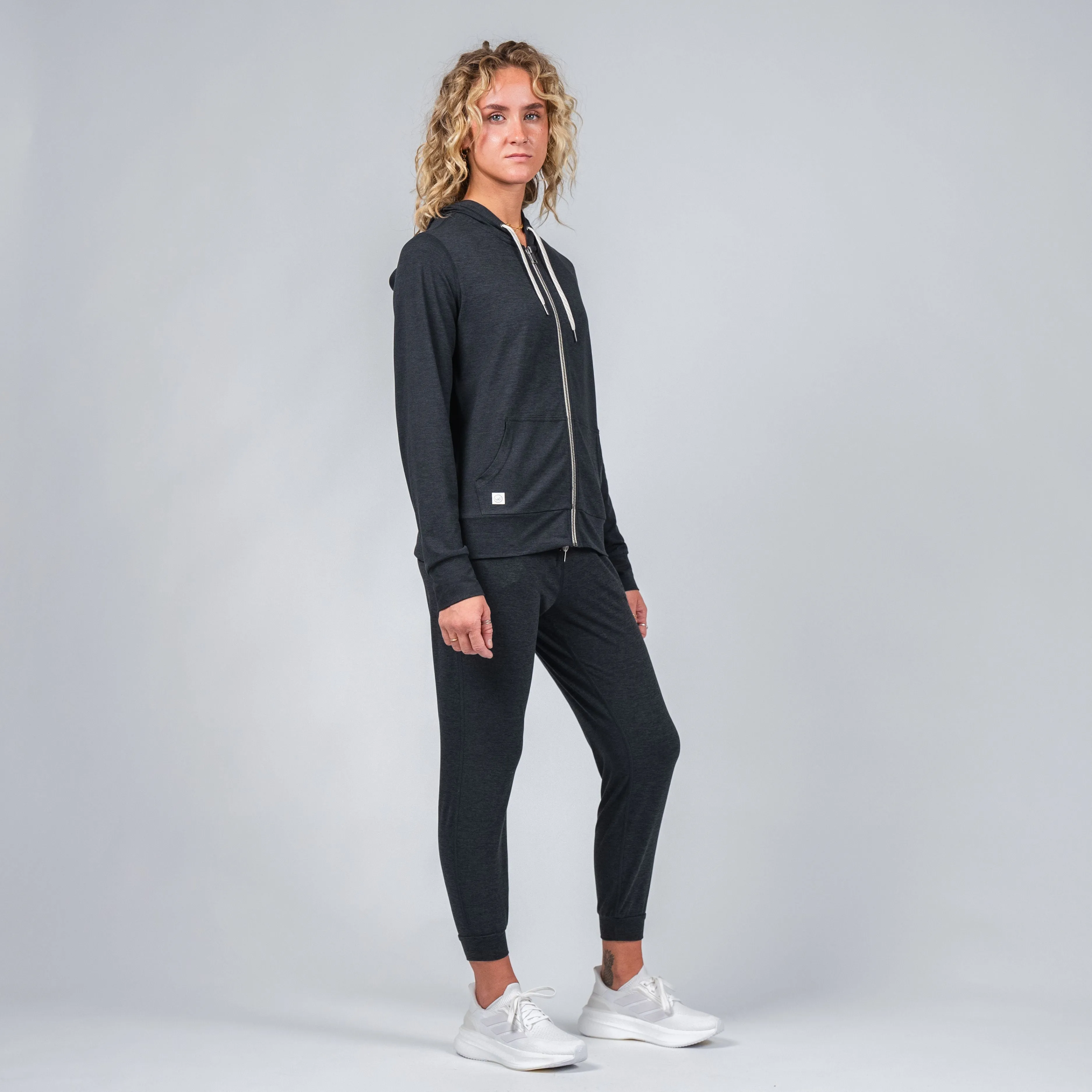 Kozie Zip-Hoodie - Onyx