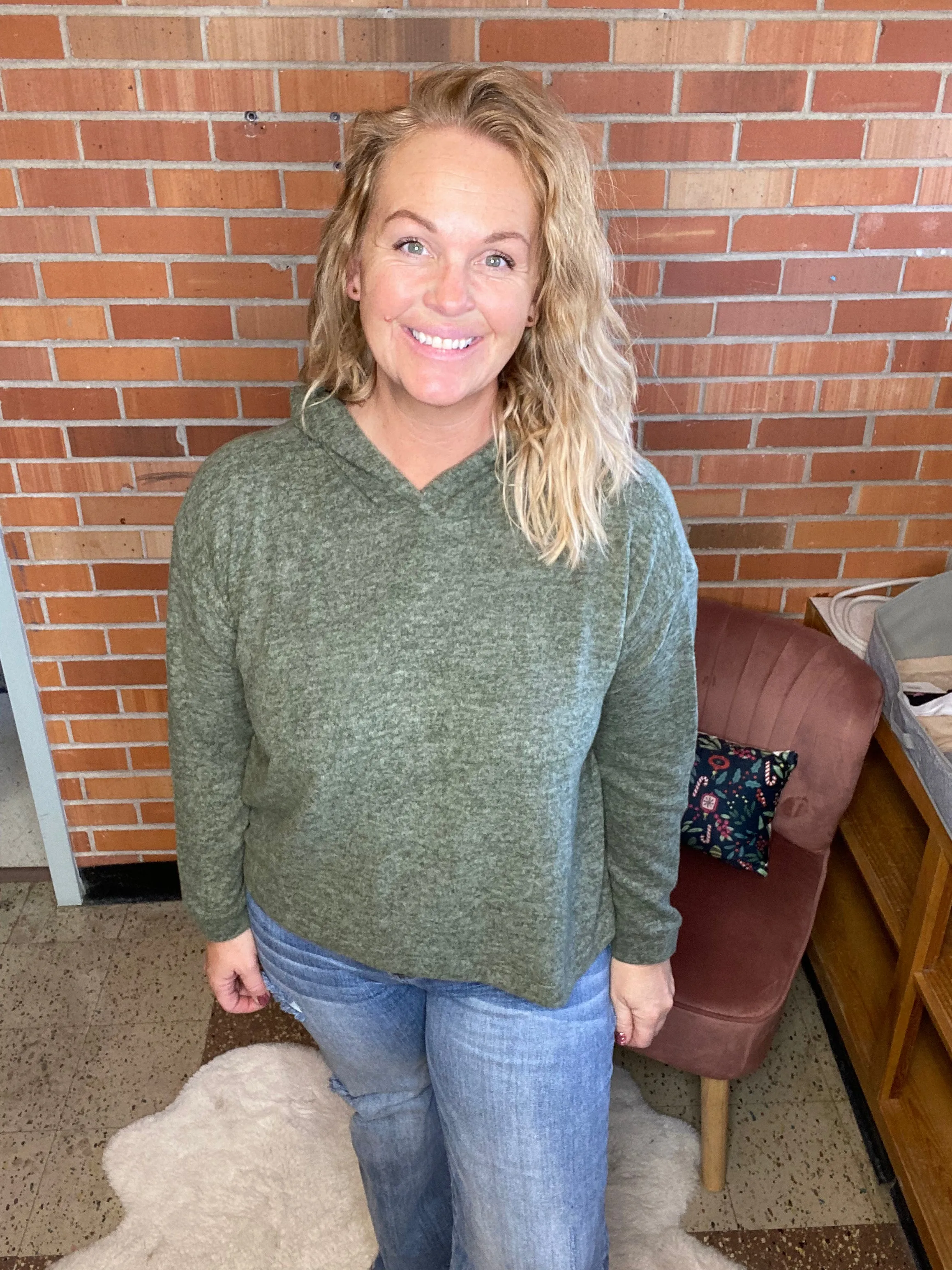 Last Chance Olive Hoodie