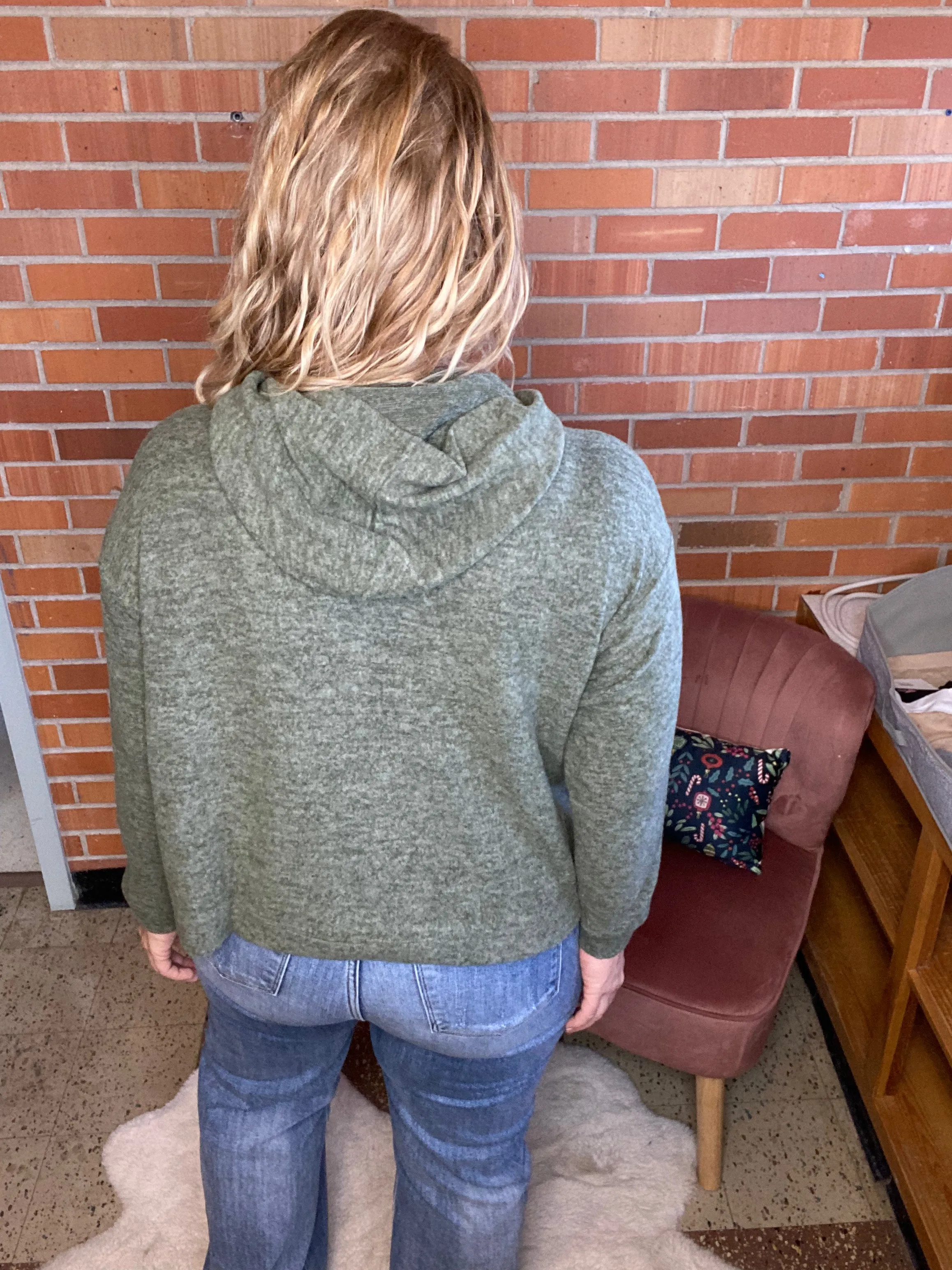 Last Chance Olive Hoodie