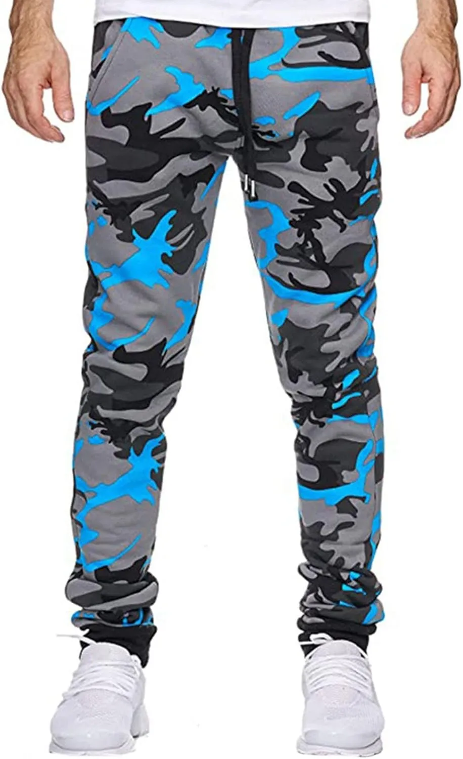 Men's Athletic Running Sports Pants Quick Dry Jogger Sweatpants Lightweight Breathable Workout Joggers Sports Pant