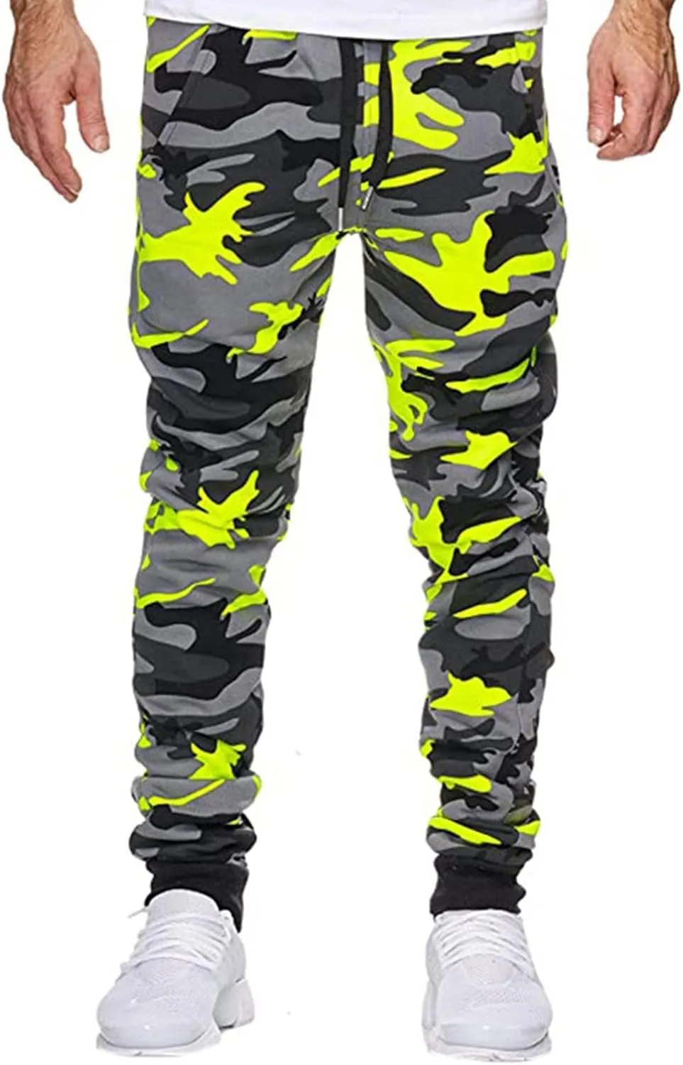 Men's Athletic Running Sports Pants Quick Dry Jogger Sweatpants Lightweight Breathable Workout Joggers Sports Pant