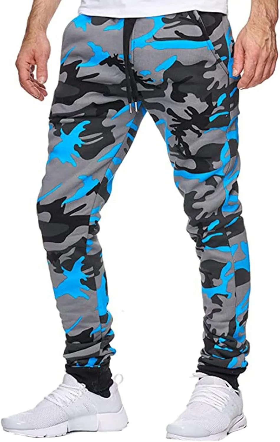 Men's Athletic Running Sports Pants Quick Dry Jogger Sweatpants Lightweight Breathable Workout Joggers Sports Pant