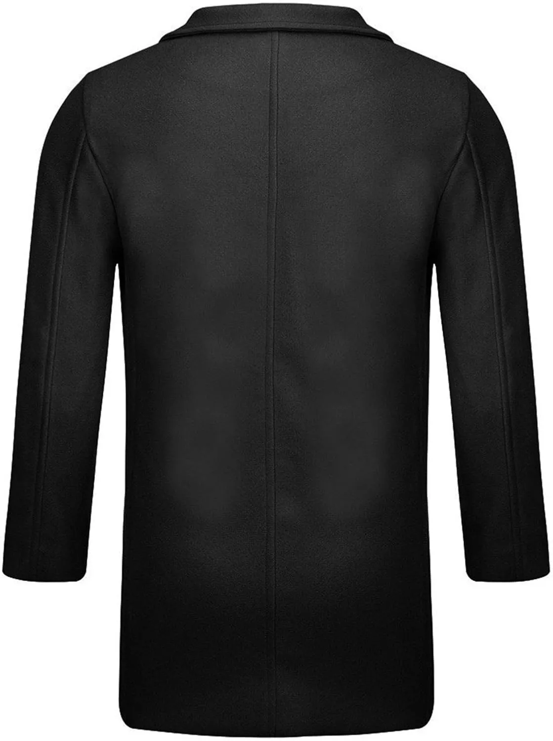 Mens Trench Coat,Winter Jacket for Men Plus Size Long Coat Men Cardigan Cute Print Windbreaker Warm Long Jacket