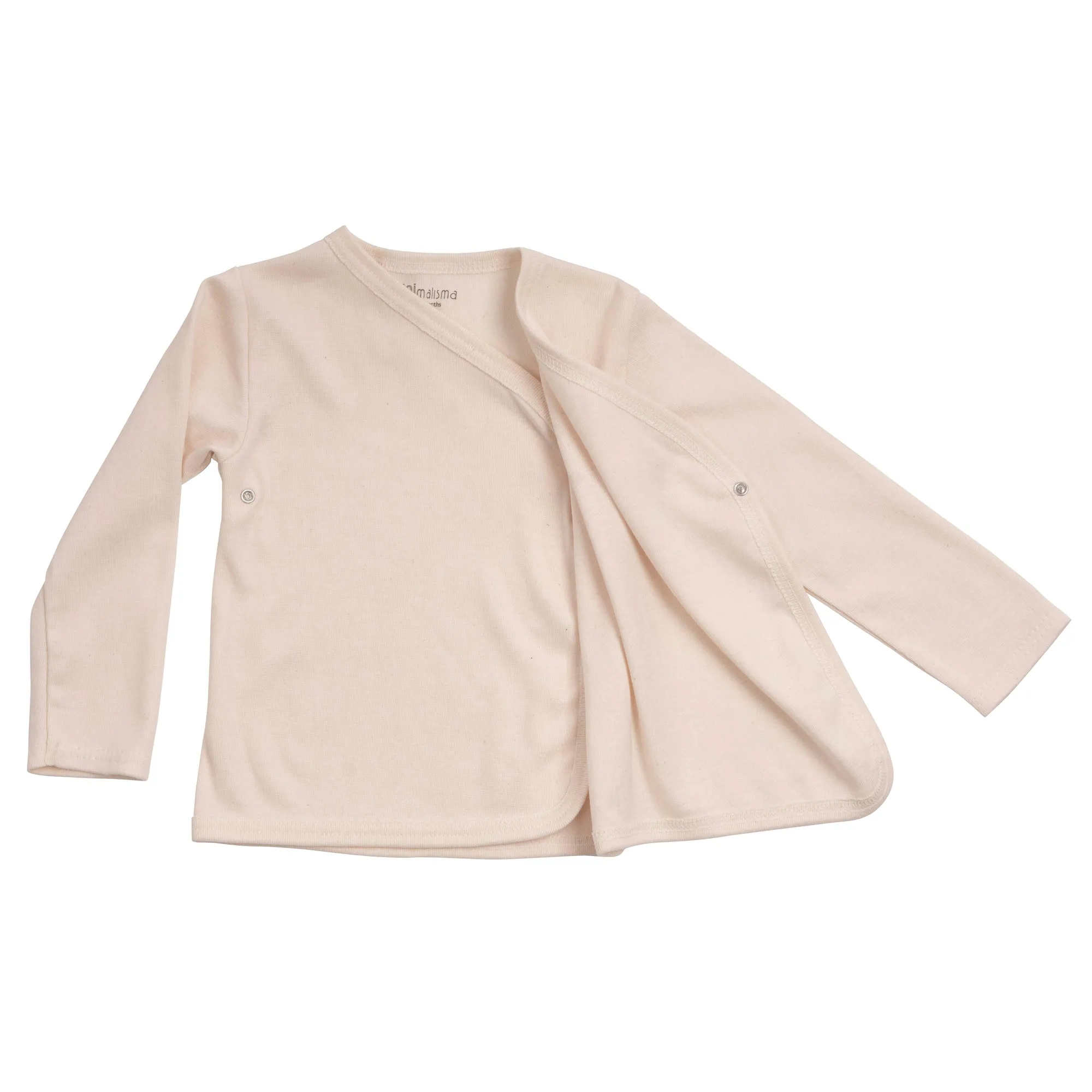 Mini Cotton Baby Top - Natural - Newborn-12m