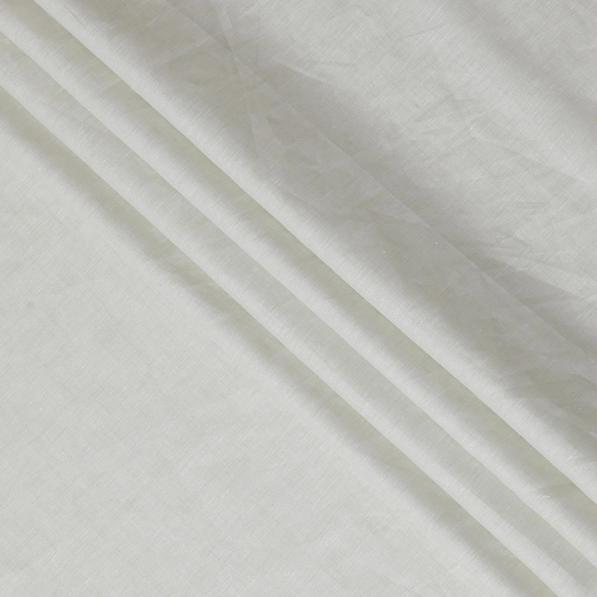Mint green Plain Premium Pure Linen Fabric - 60 Lea Quality, 140 cm Width-D19936